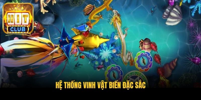 he thong sinh vat bien dac sac